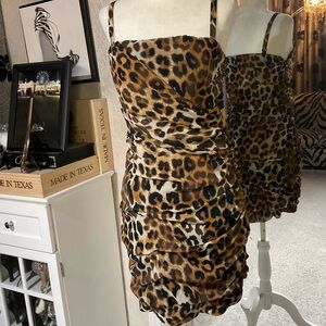 Express Animal print dress